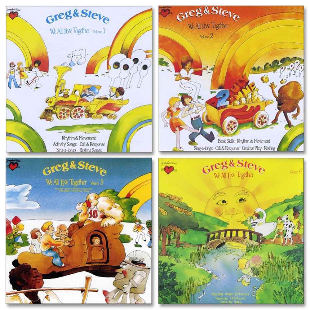 Greg & Steve: We All Live Together | Kaplan Early Learning