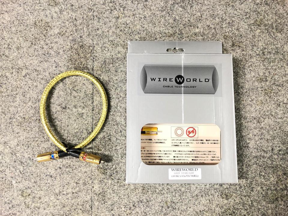 GOLD STARLIGHT 5/0.5m WIRE WORLD - 中古オーディオ 高価買取・販売