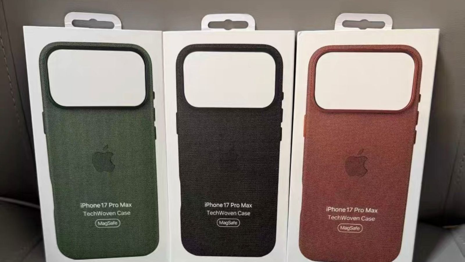 Apple Rumored to Launch 'TechWoven' Cases for iPhone 17 With