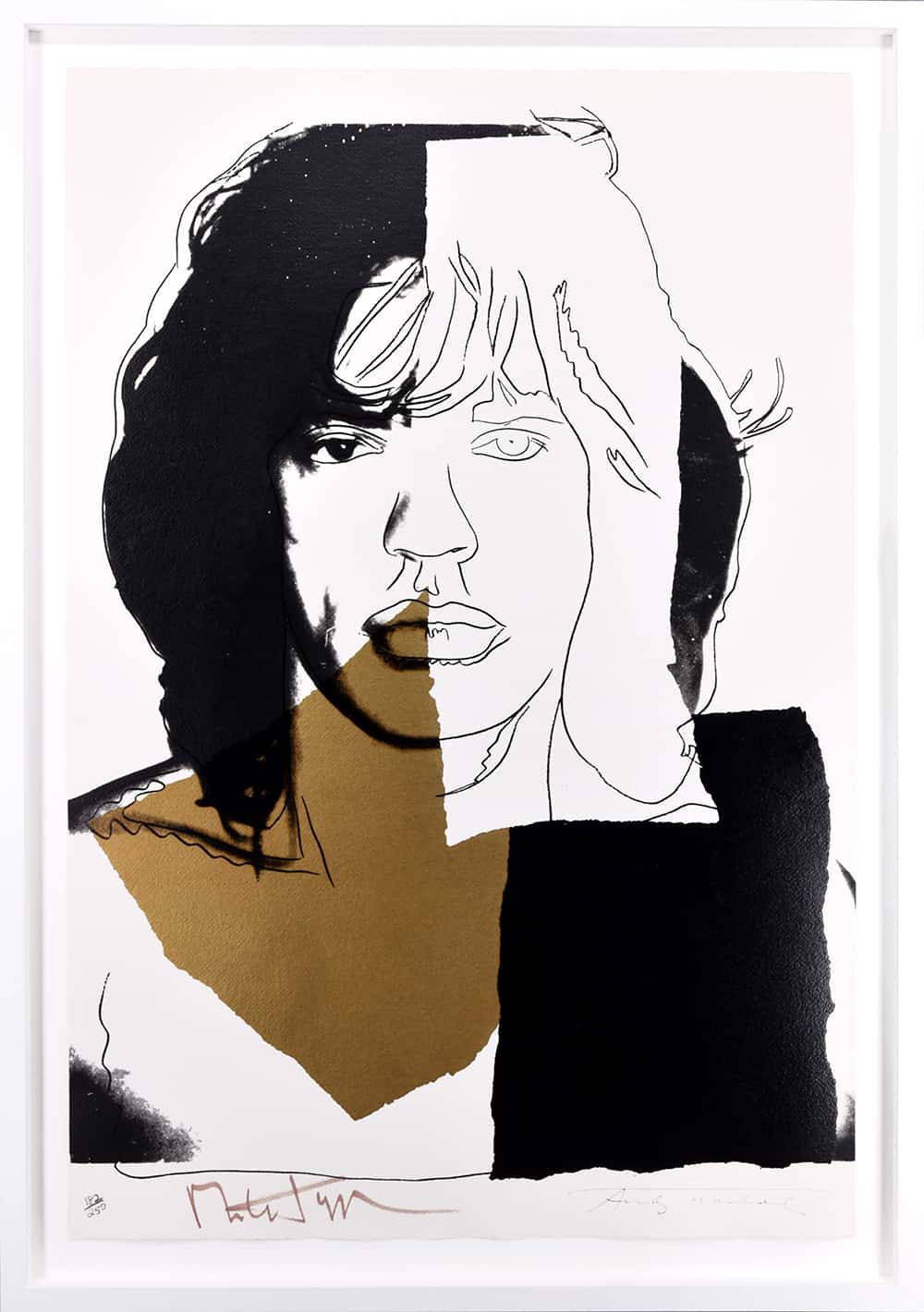 Andy Warhol, Mick Jagger, 1975, Screen Print (S)