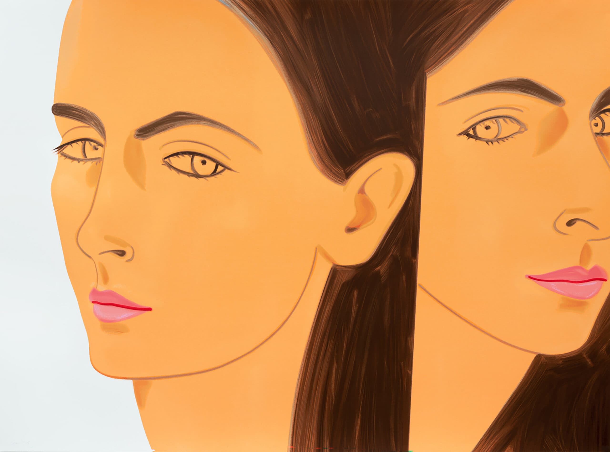 Alex Katz, Olivia 2, 2025, Silkscreen