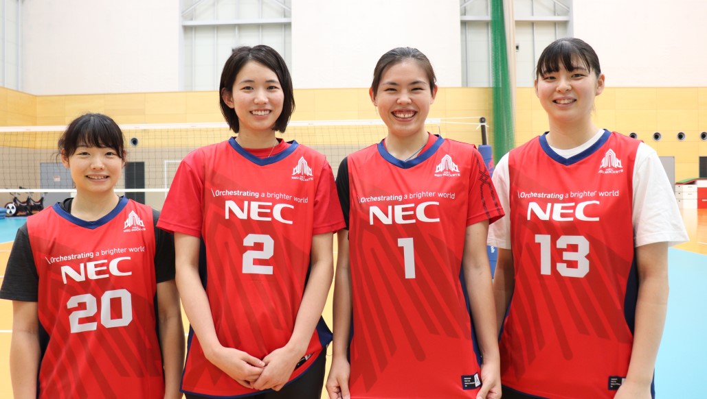 NECレッドロケッツ オフィシャルグッズ販売開始！ | ニュース | NEC