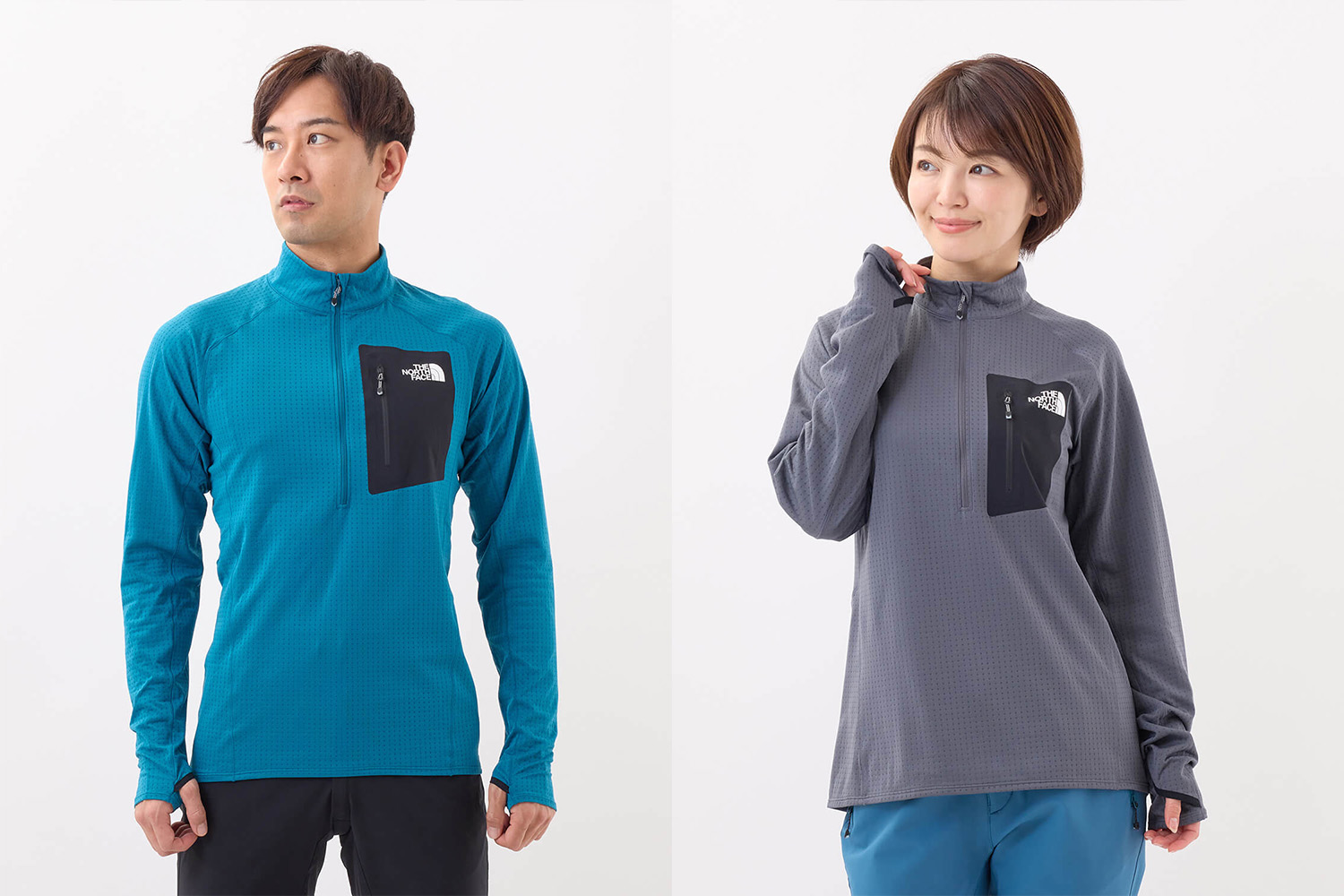 あらゆる季節で活躍｜すばやい体温調節ができる機能的ベースレイヤー