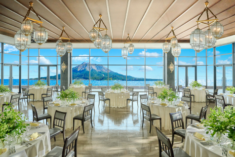 バンケット | 鹿児島の結婚式場「ザ・ベイスイート 桜島テラス」【公式】