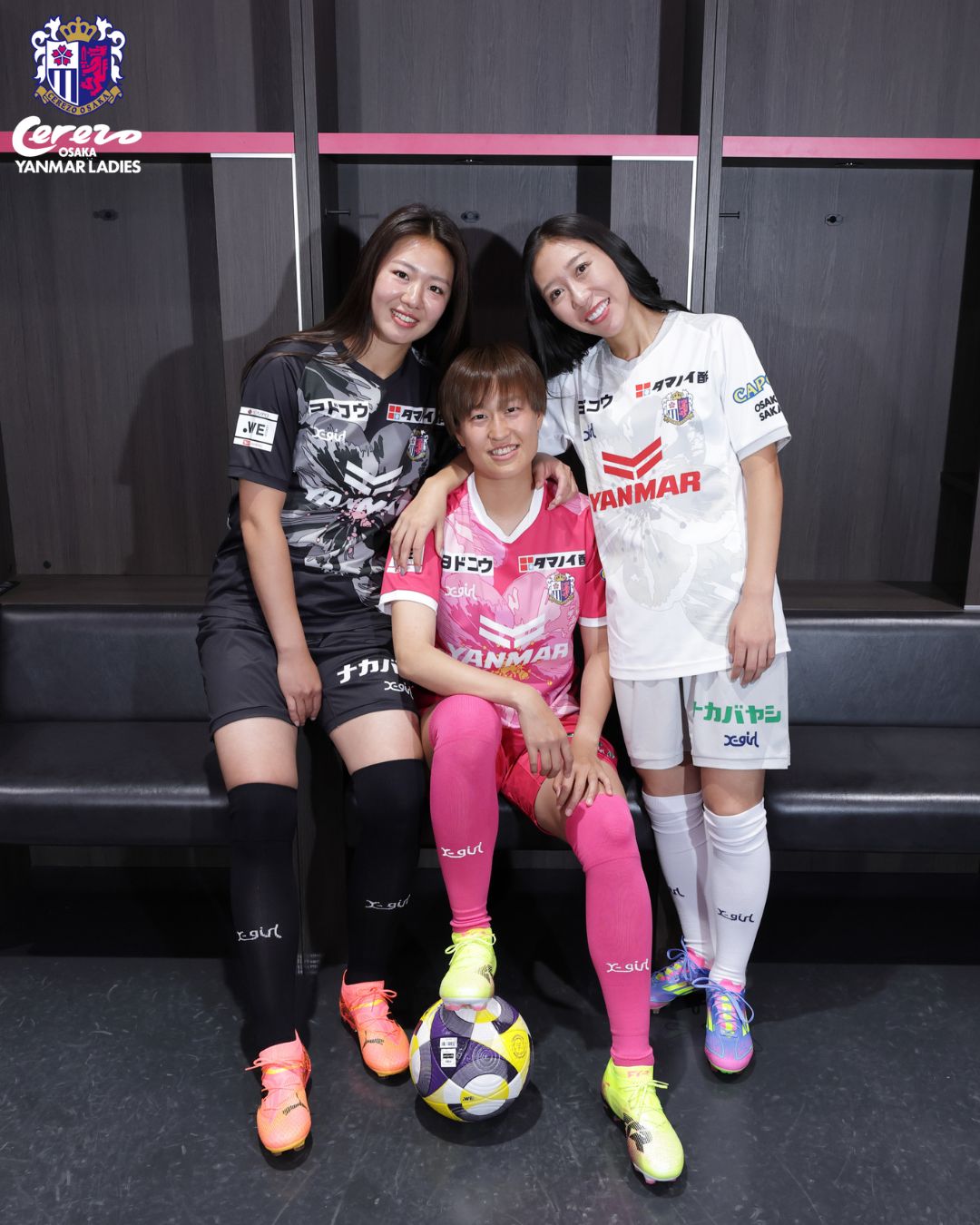 2025/26シーズン セレッソ大阪ヤンマーレディース 新ユニフォーム