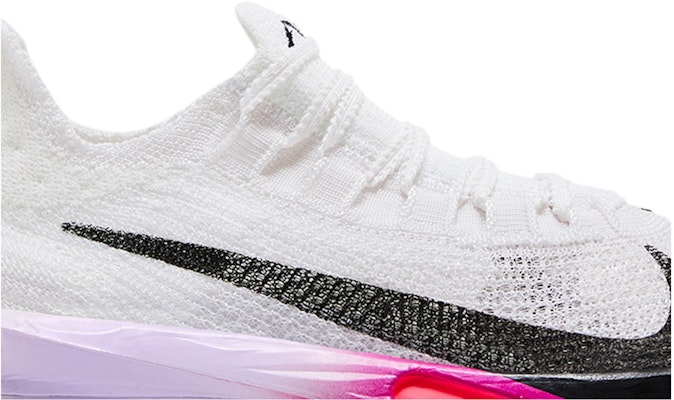 W) ナイキ エア ズーム アルファフライ ネクスト％ 3 FP 白紫 FD8315