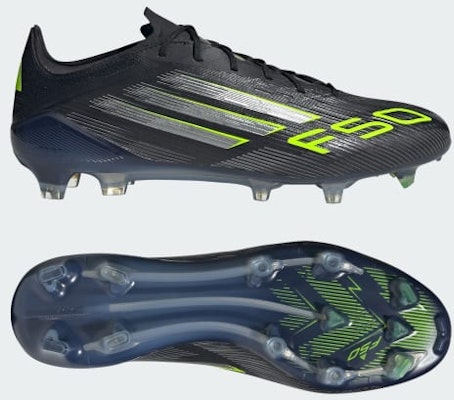 アディダス F50 エリート FG サッカースパイク コアブラック/アイアン