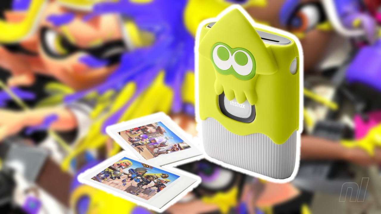 Ink Your Polaroids With Splatoon 3 Frames And Stickers In New