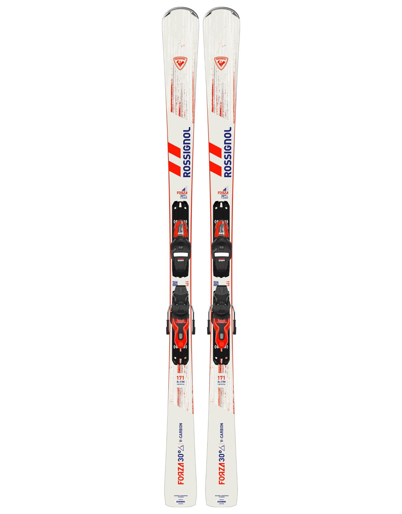 Rossignol Forza 30° V-Ca + Xp11 Black/Hot Red 2024 Heren ski packs
