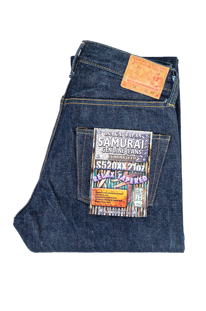 Samurai S520XX21oz 21oz Denim Jeans - Relax Tapered