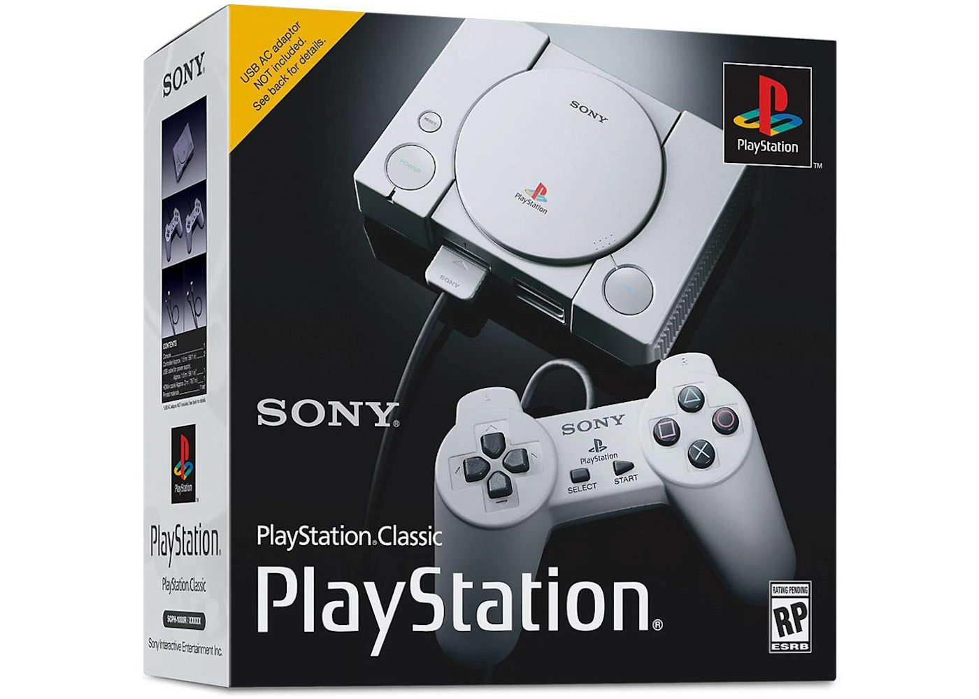 Sony PlayStation Classic Console with 20 Classic PlayStation Games
