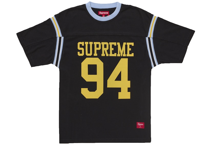 Supreme Split S/S Football Top Black Men's - SS25 - US
