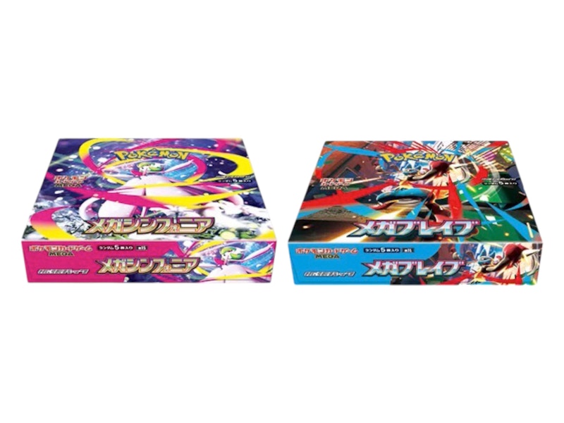 2025 Pokémon Mega Evolution Mega Brave & Mega Symphonia Booster