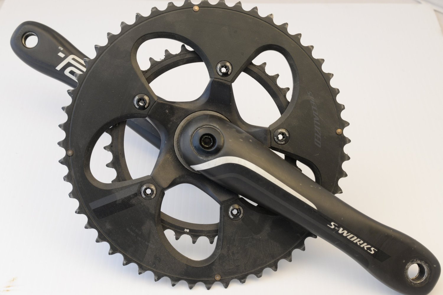 S-Works FACT Carbon Crankset 10/11s 175mm 52/36T — Hampshire