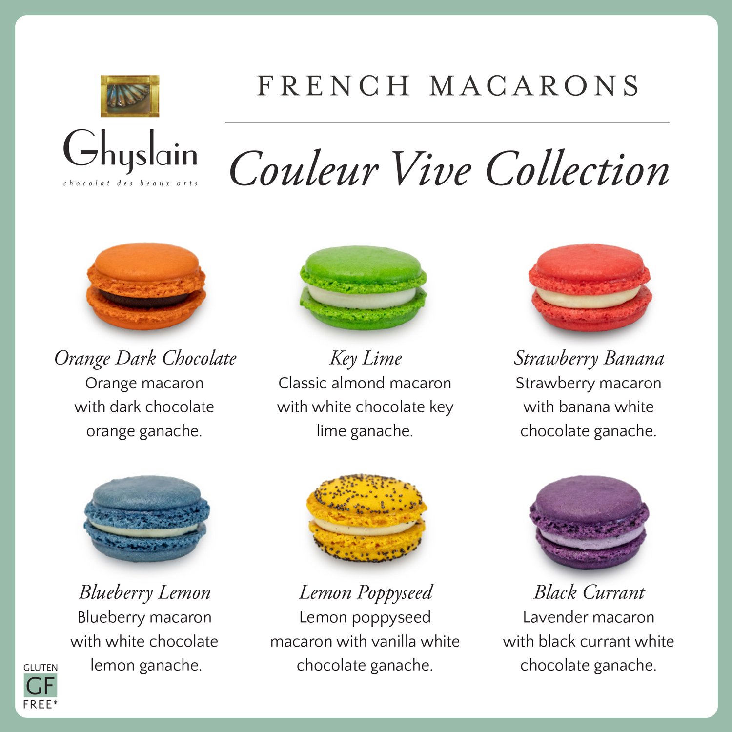 French Macaron Bamboo Sleeve — Ghyslain Chocolatier