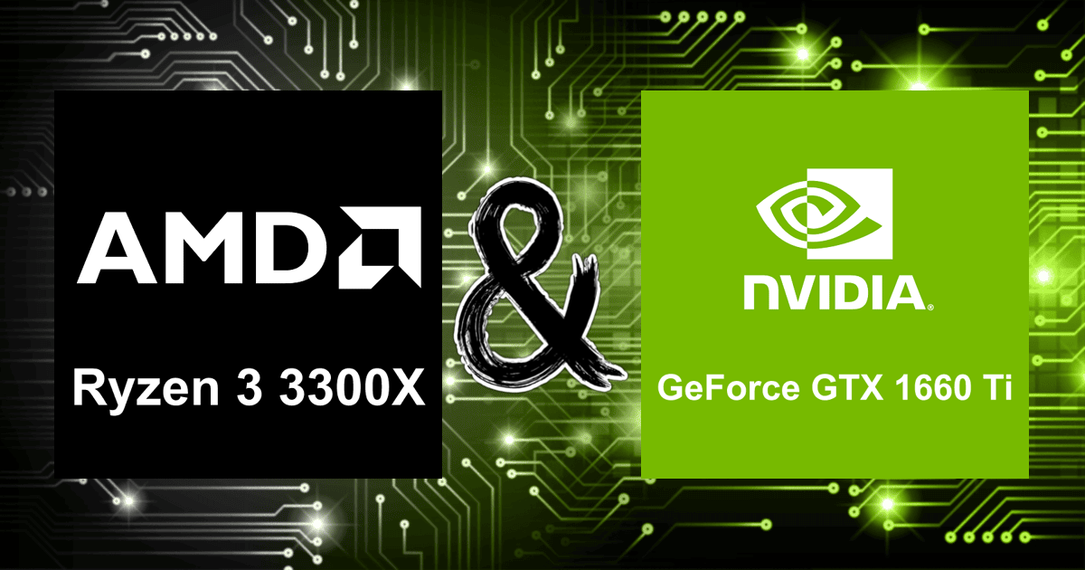 Ryzen 3 3300X and GeForce GTX 1660 Ti | Bottleneck Calculation