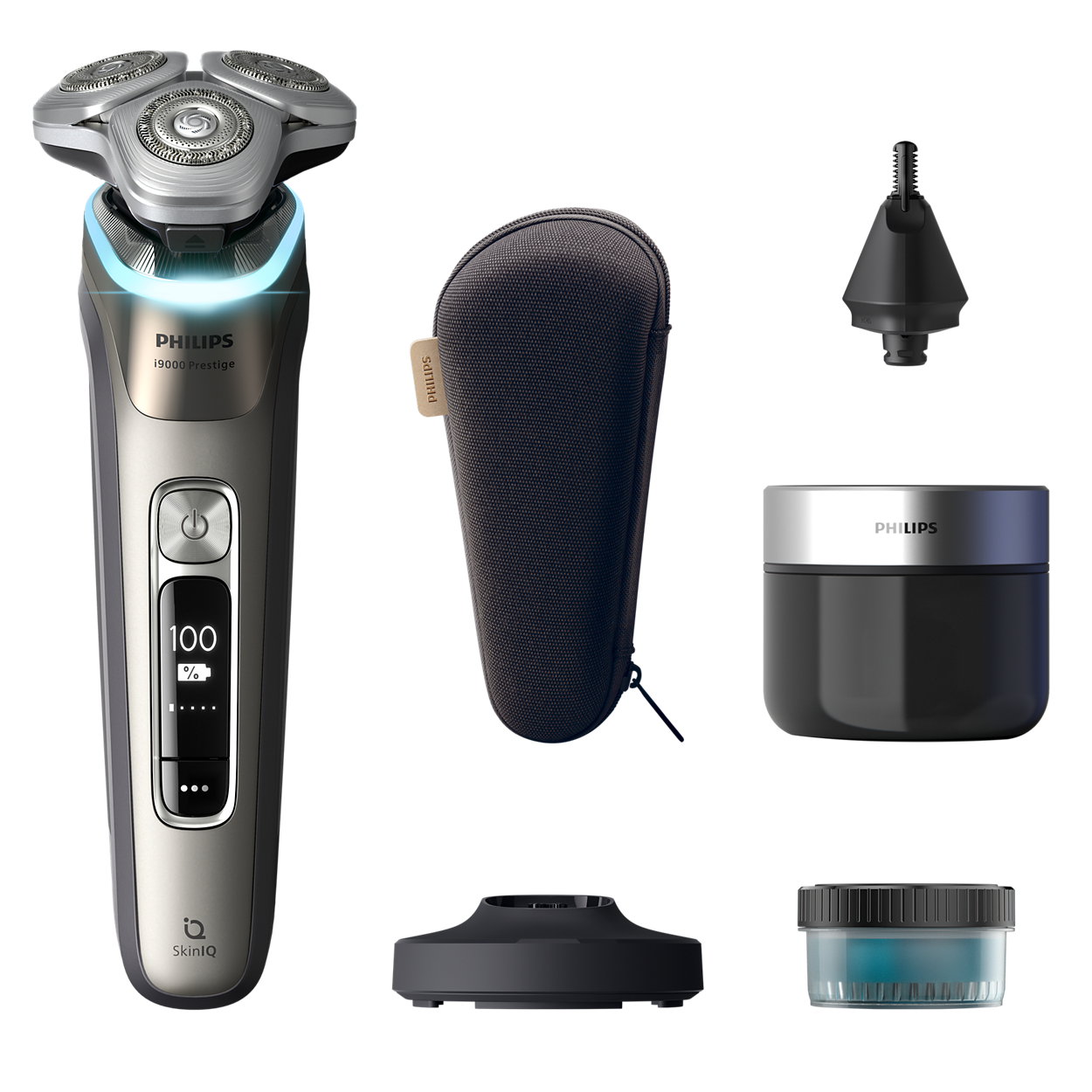 i9000 Prestige ウェット＆ドライ電動シェーバー XP9203/32 | Philips