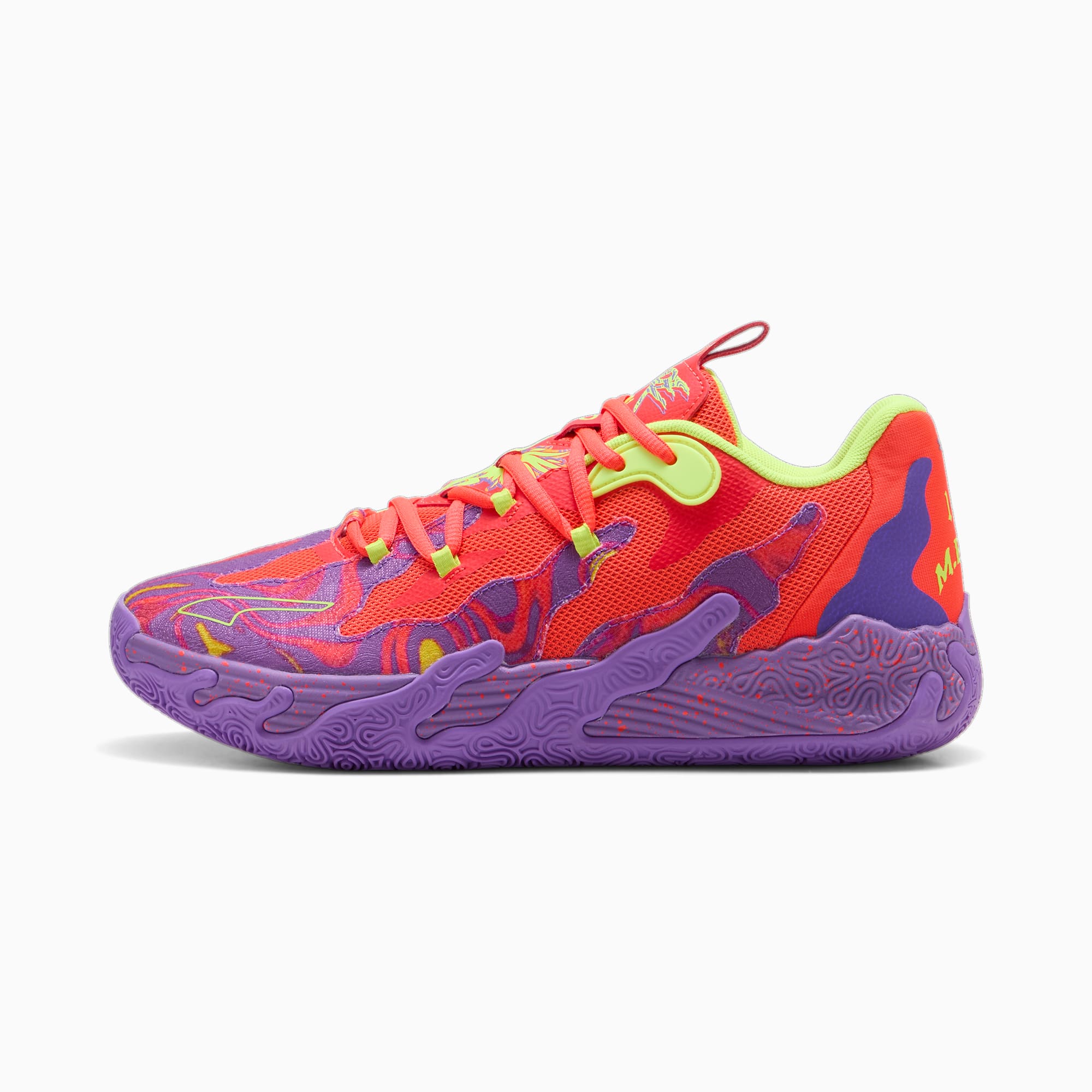 PUMA x LAMELO BALL MB.03 Lo Lava Big Kids' Basketball Shoes | PUMA