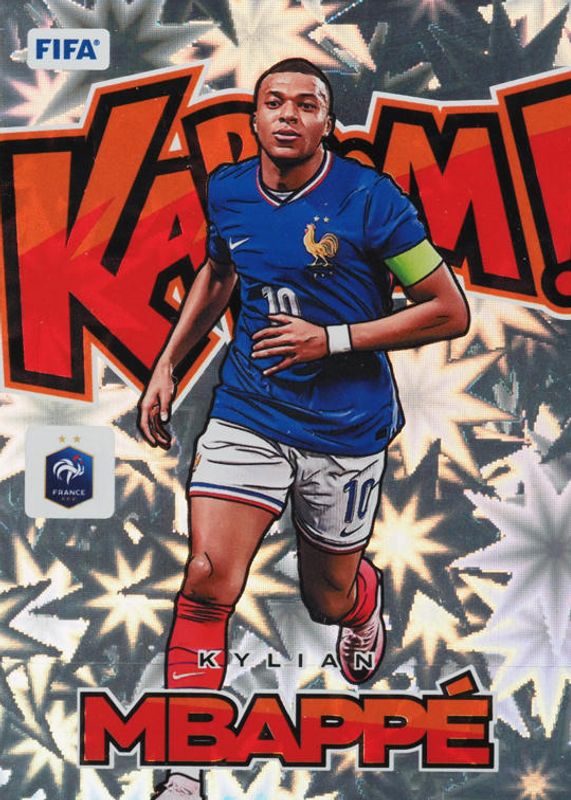 Kylian Mbappe 2024 Donruss #1 Kaboom! /(SSP) Price Guide - Sports