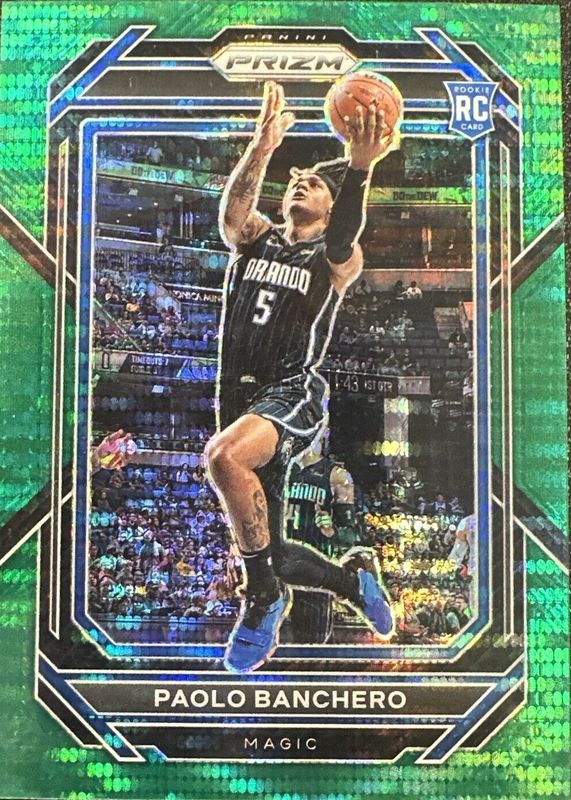 Paolo Banchero 2022 Prizm #249 Green Pulsar /25 Price Guide