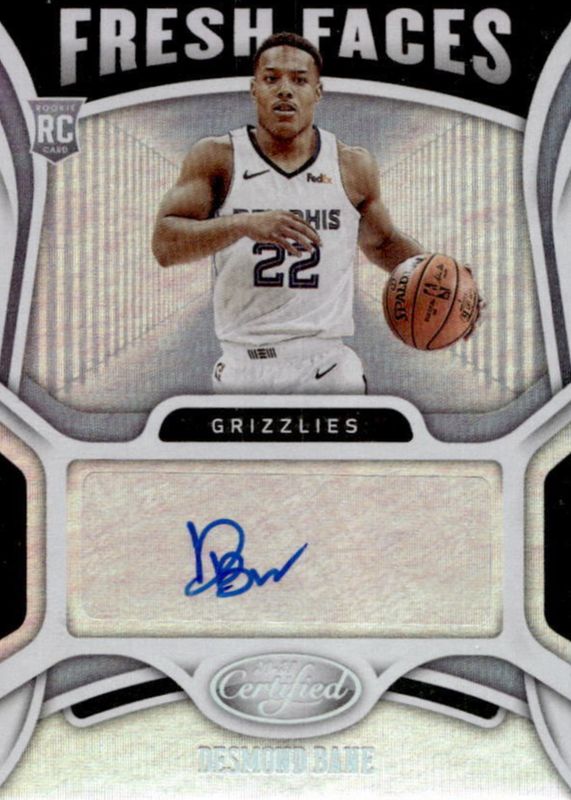 Desmond Bane RC rookie auto jersey /99シリ Desmond Bane RC auto
