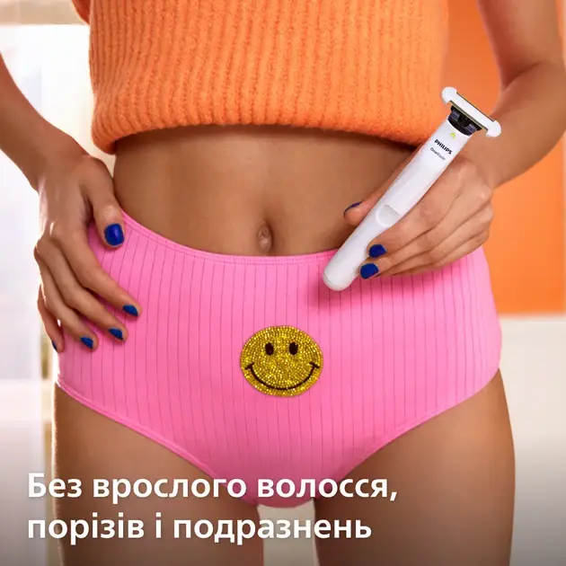 Электростанок Philips OneBlade Intimate QP1924/24 для интимных зон