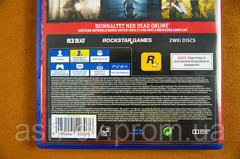 Диск Playstation 4 - Red Dead Redemption 2, цена: 1425 ₴, купить