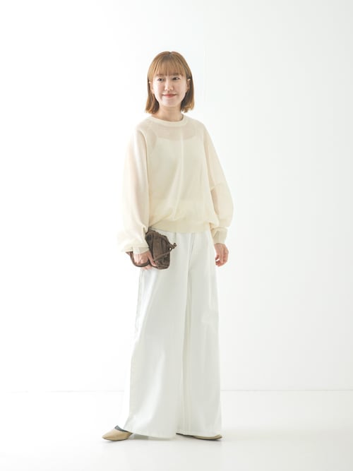 綿麻デニムイージーパンツ（デニムパンツ）｜URBAN RESEARCH（アーバン