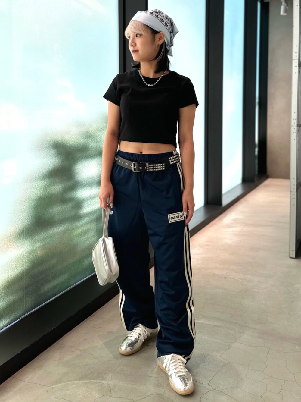 adidas Originals × Oasis ツアー ファイヤーバード トラックパンツ