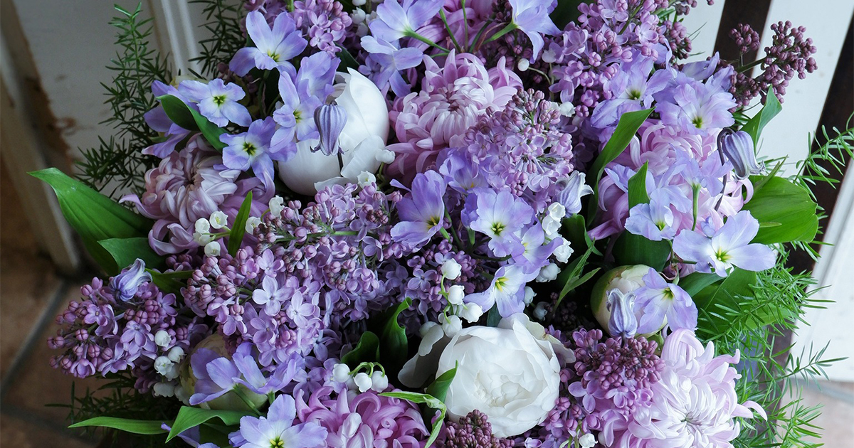 花好きな方やフランス好きな方に。「ライラック」で初夏の爽やかな