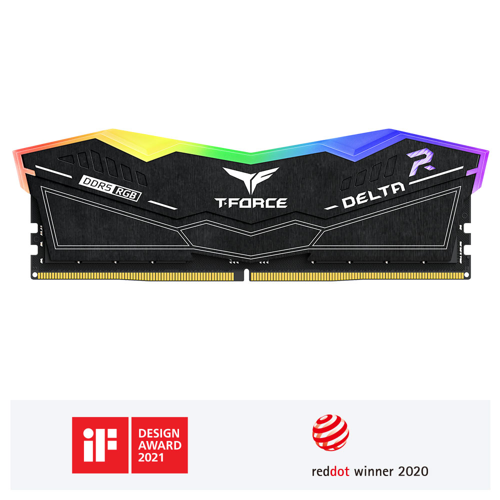 DELTA RGB DDR5 DESKTOP MEMORY BLACK 32GB(1x32GB) 5600MHz CL36