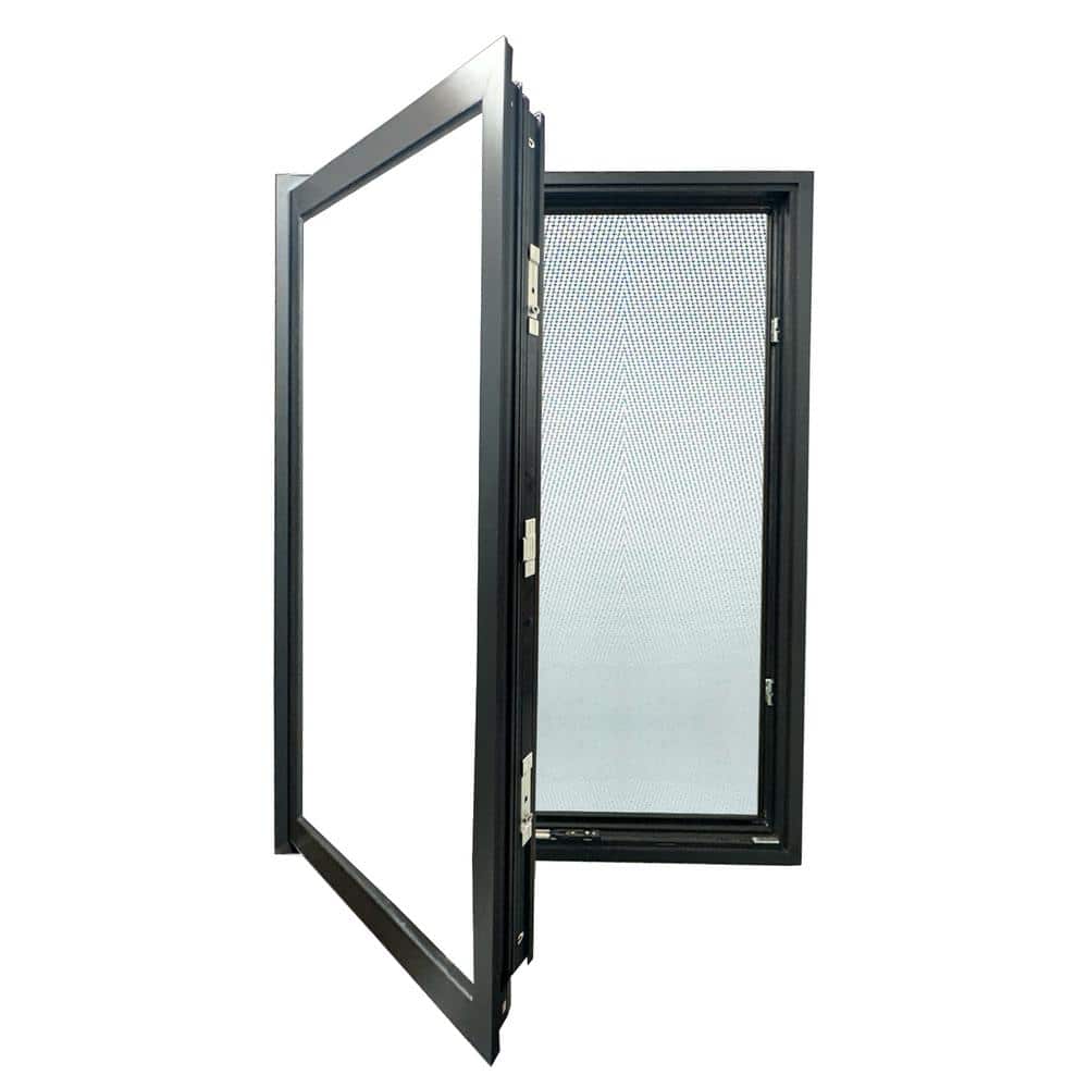TEZA DOORS 23.5 in. x 35.5 in. Casement Left-Handed Outswing Low-E
