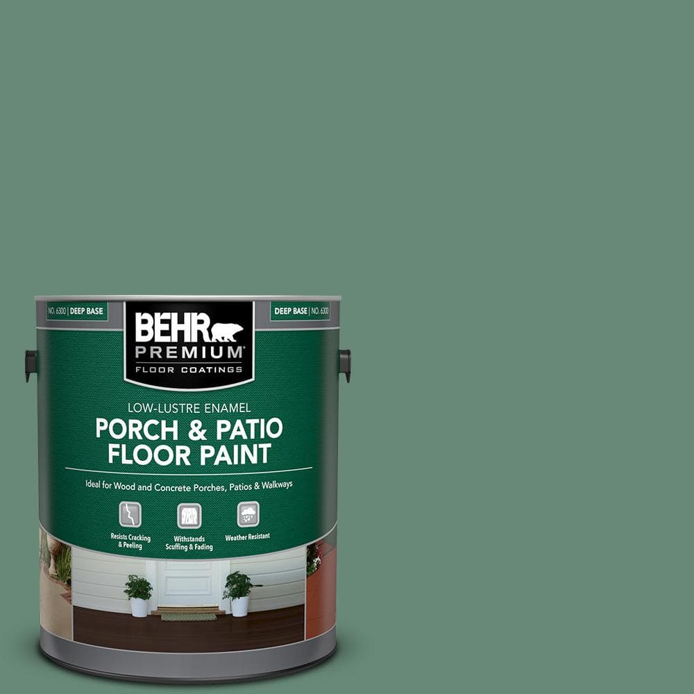 BEHR PREMIUM 1 gal. #PFC-44 Green Adirondack Low-Lustre Enamel
