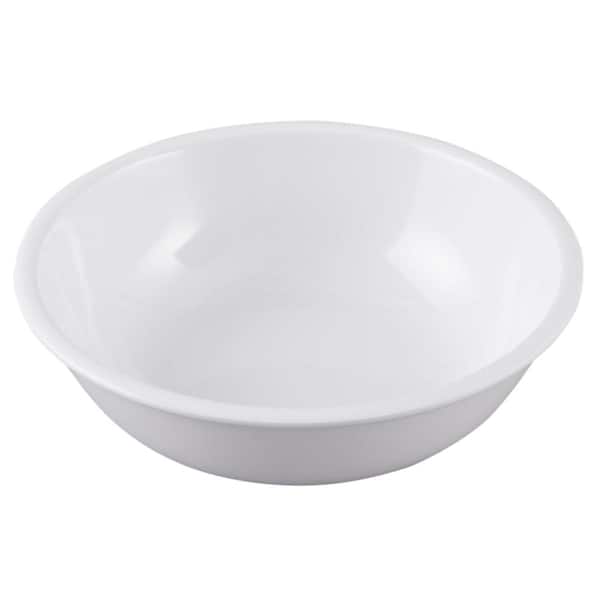 Carlisle Epicure 32 oz. White Melamine Soup Salad Broth Bowl (24