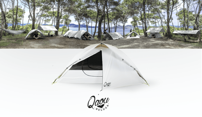 アウトドア革命！1台で6役に変化する多機能テント「ベルーガ