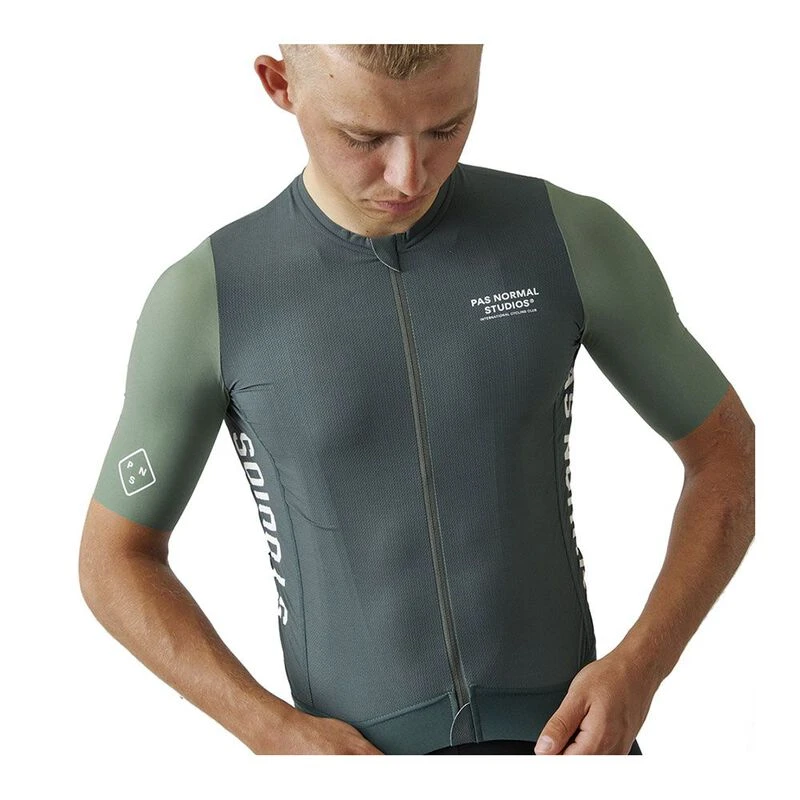 Pas Normal Studios Mens Solitude Midsummer Jersey (Green) | Sportpursu