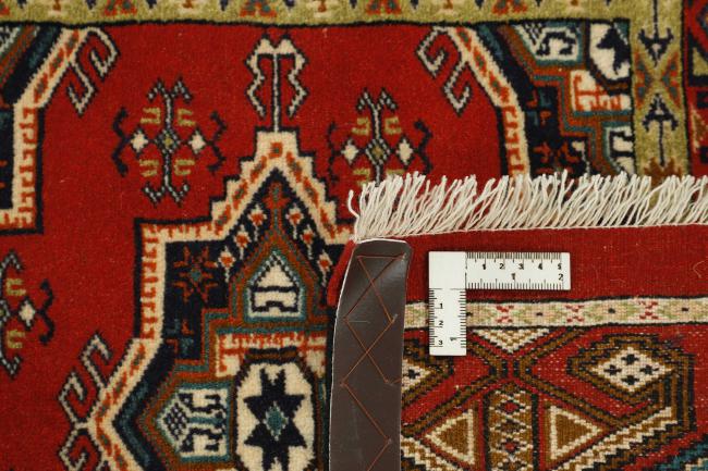 トルクメン オリエントカーペット 299x84 cm – 手作りのユニークな作品