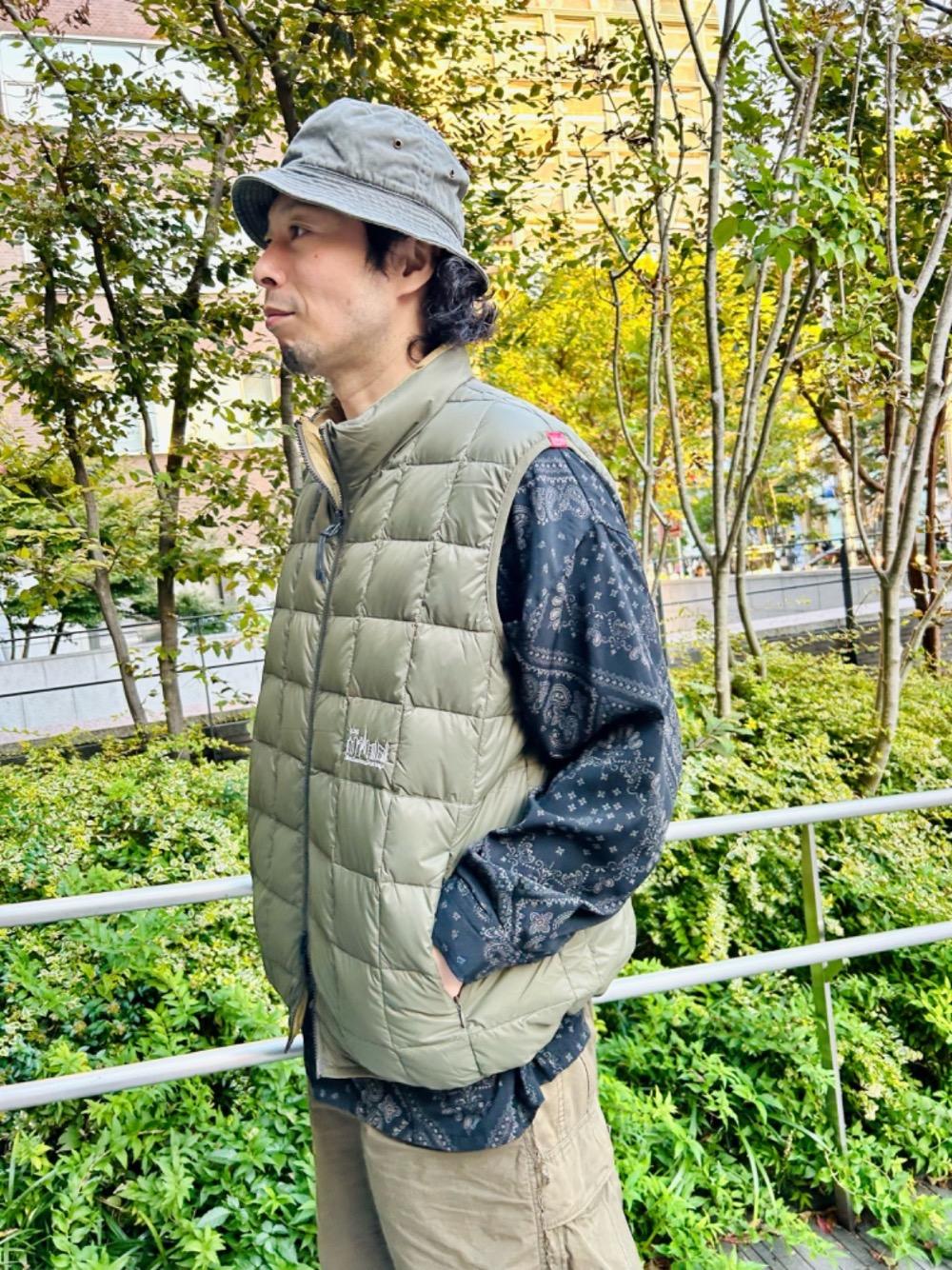 リーバーシブルダウンベスト | ٩( ᐛ )و | Manhattan Portage | 178cm