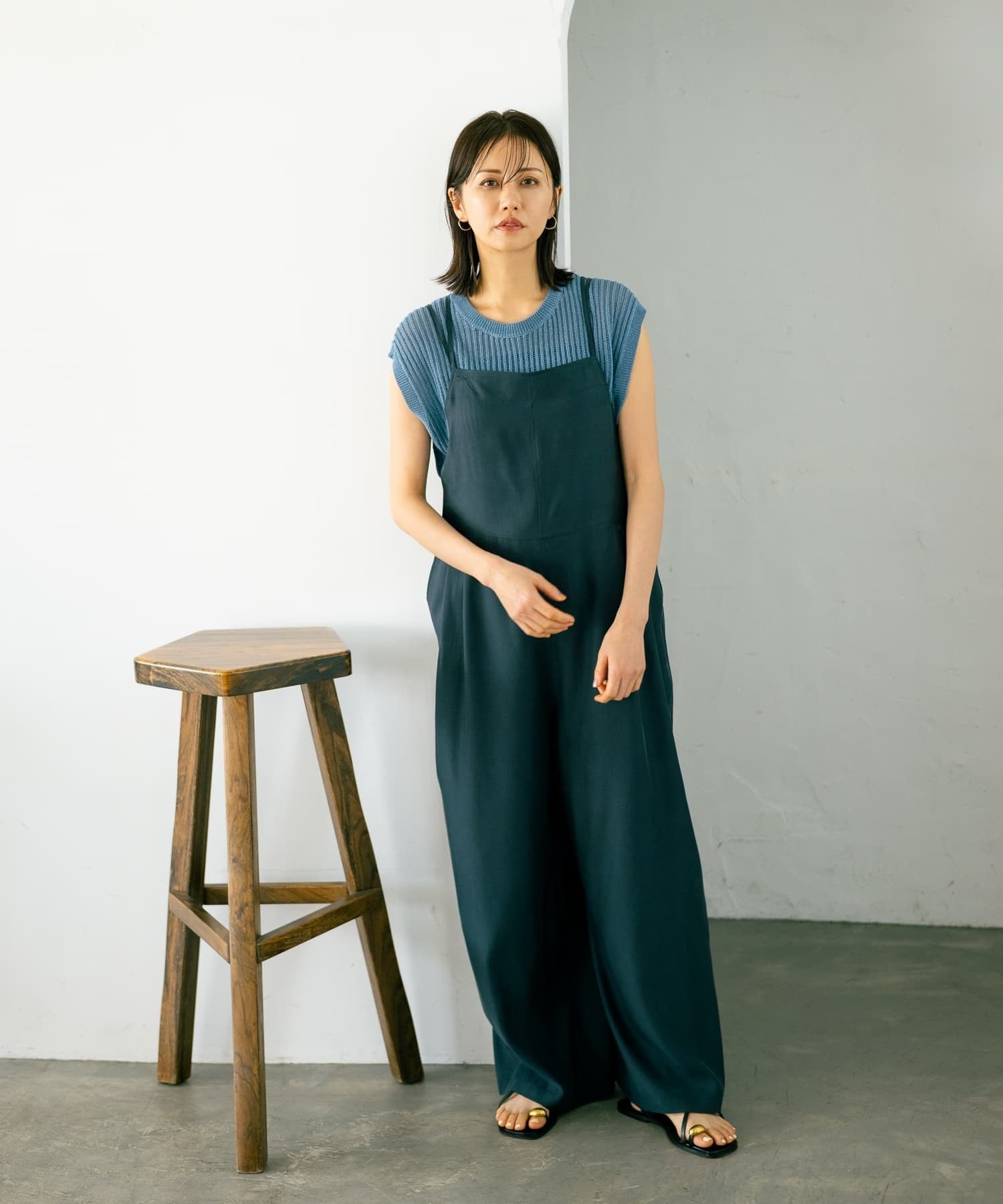 ワイドサロペットパンツ【NEMIKA】|ネミカ | レリアン公式オンラインストア