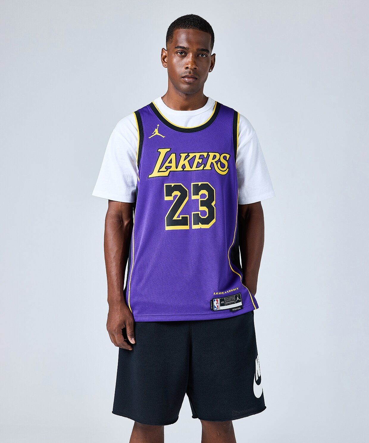 Nike LA Lakers Lebron Statement Jersey Erkek Forma - Sneaks Up