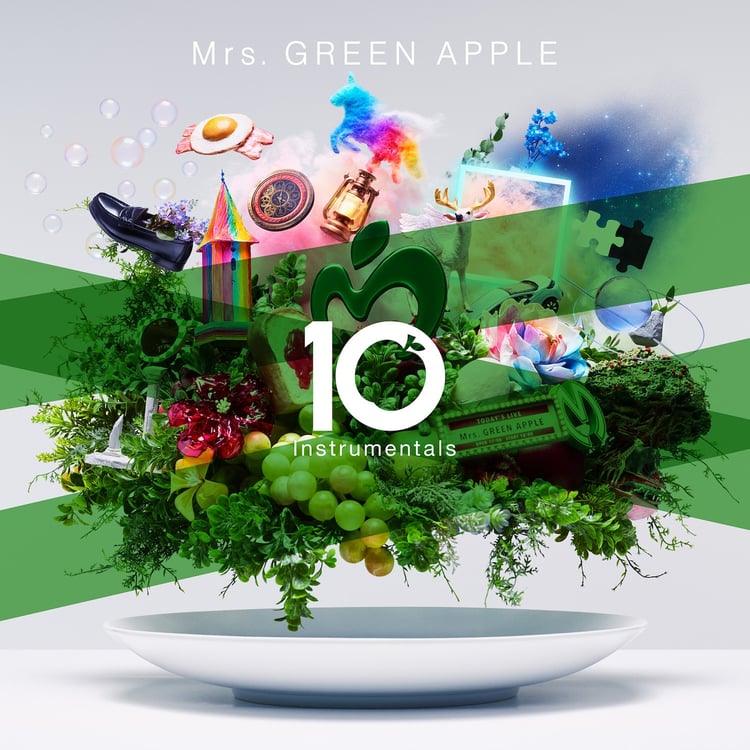 Mrs. GREEN APPLE、ベストアルバム「10」インストゥルメンタル盤を配信
