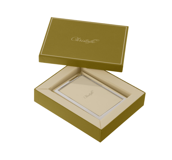 フォトフレーム 10x15cm シルバー仕上げ