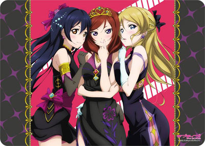 ラブライブ！ キャラクター万能ラバーマット 真姫・海未・絵里