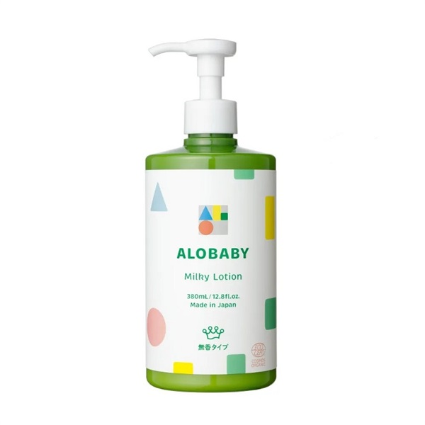 ALOBABY アロベビー ミルクローション ビッグボトル 無香タイプ 380ml