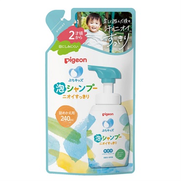 ピジョン ぷちキッズ 泡シャンプー ニオイすっきり 詰めかえ用 240ml