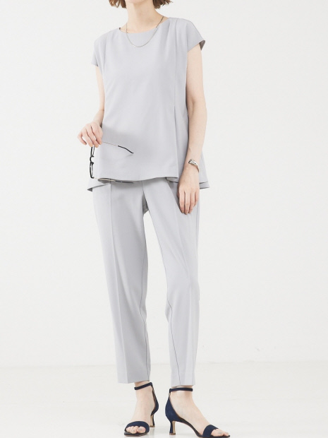 エニデイカセット】フレンチスリーブセットアップ｜abahouse mavie