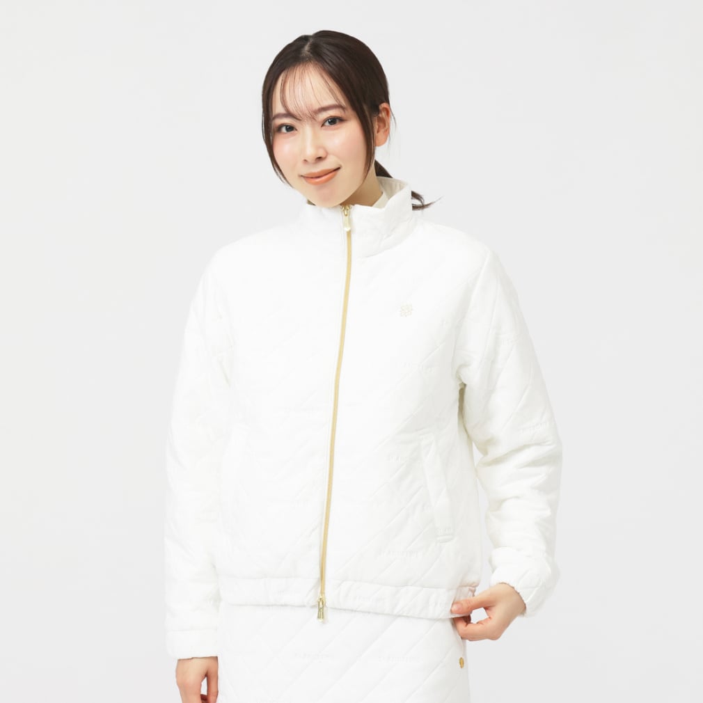 セントアンドリュース レディース ゴルフウェア 中綿ジャケット 秋 冬