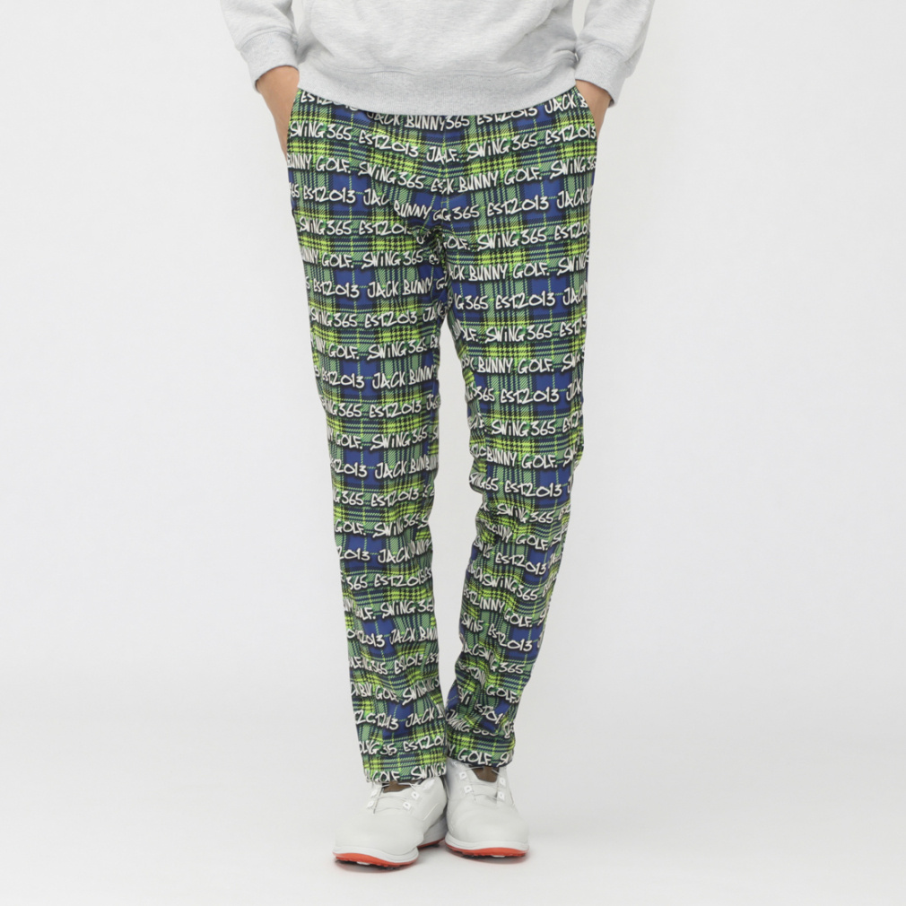 ジャック バニー ゴルフウェア スラックス 秋 冬 ドビー二重織り裏起毛