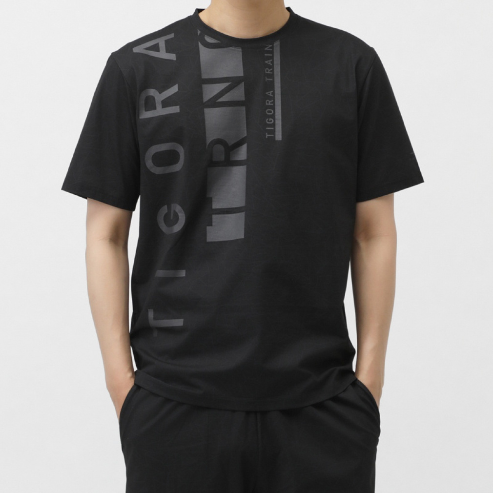 ティゴラ メンズ 半袖 機能 Tシャツ ドライメッシュTシャツ TR