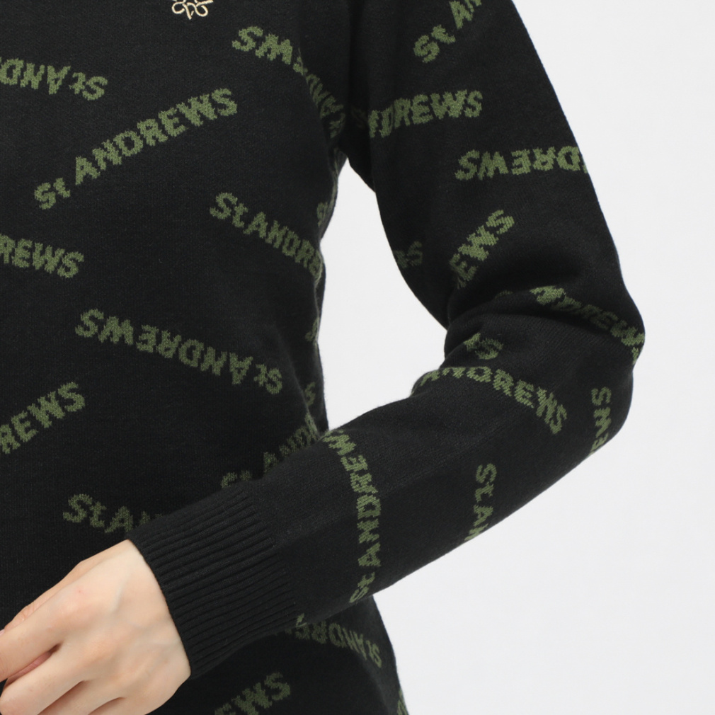 セントアンドリュース レディース ゴルフウェア 長袖セーター 秋 冬